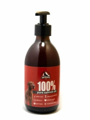 שמן סלמון לכלב ולחתול של חברת קרניבור