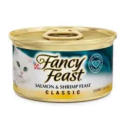 פנסי פיסט פטה מוס סלמון ושרימפס 85 גרם Fancy Feast