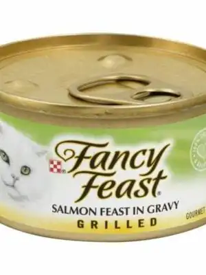 2155.jpg פנסי פיסט גריל סלמון ברוטב 85 גרם Fancy Feast