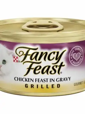2158-1.jpg פנסי פיסט גריל עוף ברוטב 85 גרם Fancy Feast
