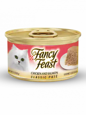 פנסי פיסט פטה עוף וסלמון 85 גרם Fancy Feast