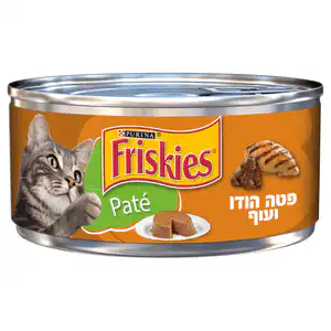 שימורי פריסקיז פטה הודו ועוף
