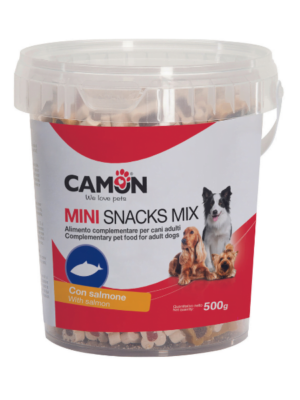 חטיף מיני עצמות סלמון 500 גרם