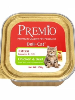 מעדן פרמיו קיטן פטה עוף וכבד 100 גרם