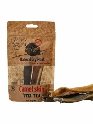 חטיף טבעי לכלב עור גמל 70 גרם