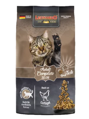 לאונרדו פיט 32 לחתול - Leonardo Adult Complete 32/16
