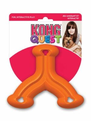 קונג קווסט הוא צעצוע של המוג האיכותי קונג שבתוכו תכניסו חטיפים. ככל שהכלב ישחק יותר קח ייפלו מהצעצוע חטיפים וההנאה תיהיה מרובה!