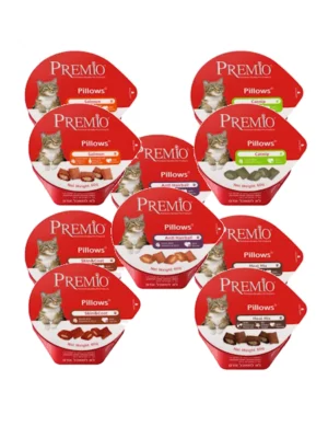 10 יחידות פרמיו חטיף רך כריות