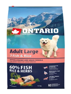 אונטריו כלב בוגר מקסי דג 12 ק"ג
