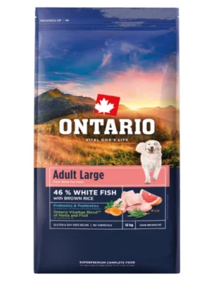 אונטריו דג לכלב גדול 12 ק"ג