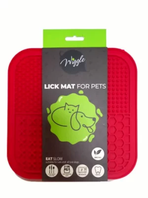 משטח ליקוק ורוד לכלב או לחתול