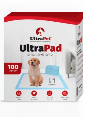 100 פדים לכלב אולטרה פט