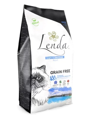 לנדה חתול לייט סטרלייזד נטול דגנים 7 ק"ג