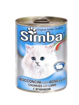 שימורי סימבה חתול כבש 400 גרם