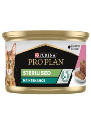 שימורי פרו פלאן חתול סטרלייזד 85 גרם