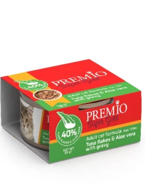 שימורי פרמיו סופר גולד טונה ואלוורה 85 גרם