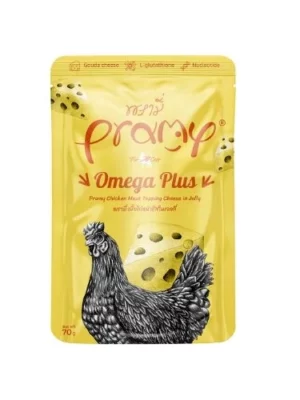 פאוץ פראמי עוף וגבינה בג'לי 70 גרם