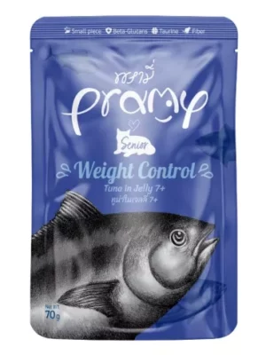 פאוץ פראמי טונה בג'לי לייט/סניור 70 גרם