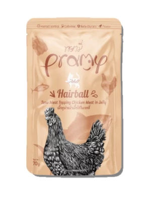 פאוץ פראמי טונה ועוף בג'לי היירבול 70 גרם