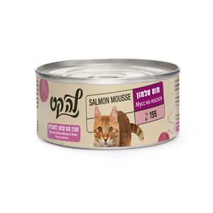 שימורי להקט מוס סלמון 155 גרם