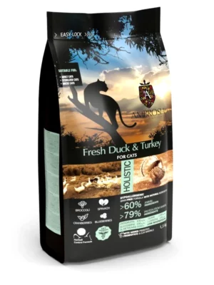 אמברוסיה חתול סטרלייזד ברווז והודו 5 ק"ג