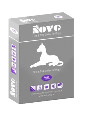 סולונובו קולר נגד פרעושים וקרציות לכלב גדול