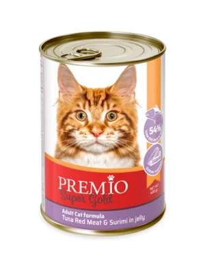 שימורי פרמיו גולד טונה אדומה וסורימי 400 גרם