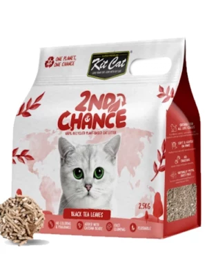 חול מתגבש לחתול תה שחור