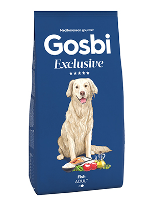 גוסבי סלמון לכלב מגזע בינוני וגדול 12 ק"ג