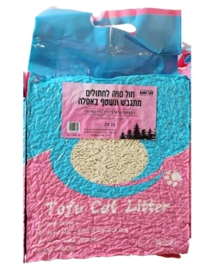 חול טופו בניחוח טלק 6 ליטר