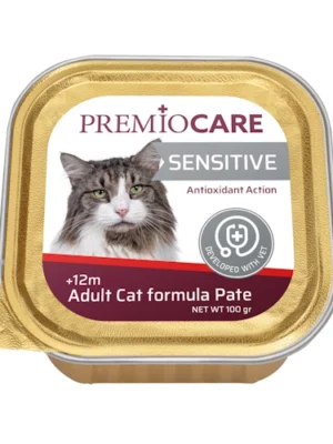 שימורי פרמיו קייר סנסטיב לחתול 100 גרם