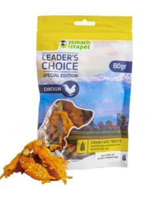 חטיף-לידר-צויס-דג-עטוף-בעוף-80-גרם חטיף לידר צ'ויס דג עטוף בעוף 80 גרם