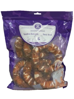 מארז טבעות בציפוי ברווז לכלב 750 גרם