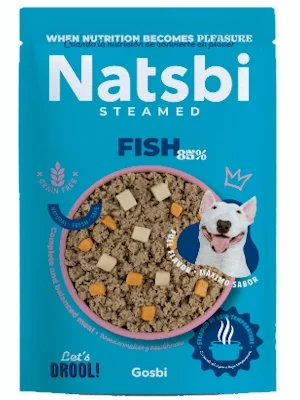 נטסבי דגים מזון טבעי מאודה 500 גרם