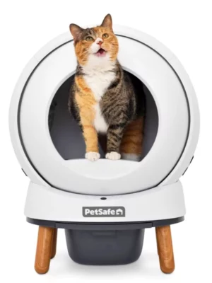 פט סייף סמארט ספין ארגז צרכים אוטומטי לחתולים - PetSafe ScoopFree SmartSpin