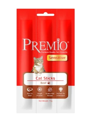 פרמיו מקלות סנסטיב בקר 15 גרם