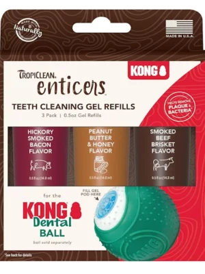 קיט ג'ל לשיניים למילוי כדורי KONG קונג