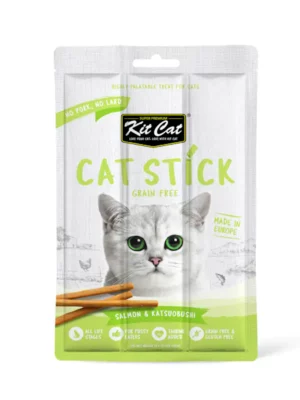 קיט קט - מקלוני סלמון וסרדינים ללא דגנים לחתול - 15 גרם