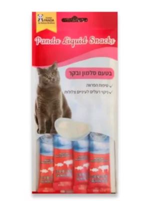 שלוקים פנדה סלמון ובקר 60 גרם