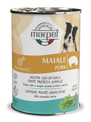 שימורי אקוליברייה חזיר לכלב