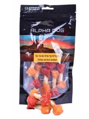 חטיף אלפא משקולות עוף דג 80 גרם