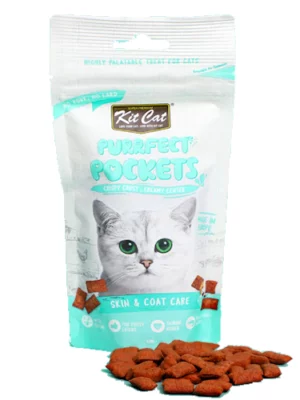 חטיף קיט קט כריות עור ופרווה 60 גרם