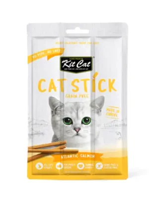 קיט קט - מקלוני סלמון אוקיינוס ללא דגנים לחתול - 15 גרם