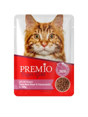 פאוץ פרמיו גולד טונה ובוניטו 70 גרם