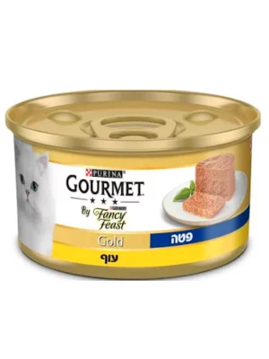 פנסי פיסט גורמה גולד פטה עוף 85 גרם | Fancy Feast Gourmet Gold
