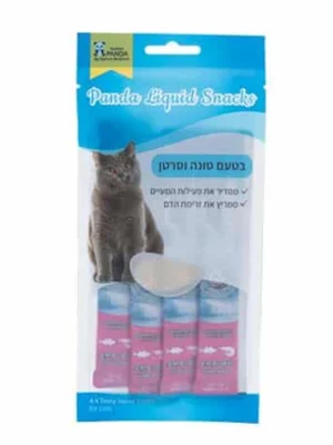 שלוקים פנדה טונה וסרטן 60 גרם
