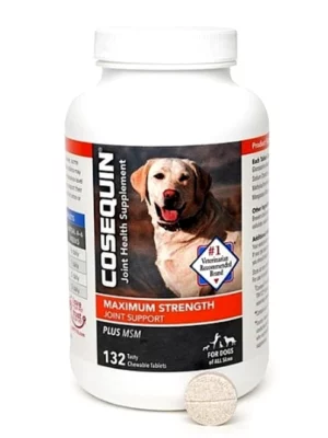 קוזאקווין תוסף מזון לכלבים 132 טבליות