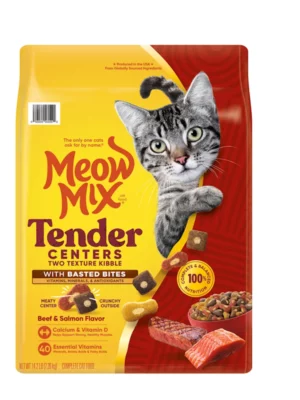 מיאו מיקס בקר וסלמון 6.4 ק"ג