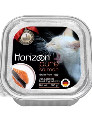 מעדן הורייזן חתול פיור סלמון 100 גרם
