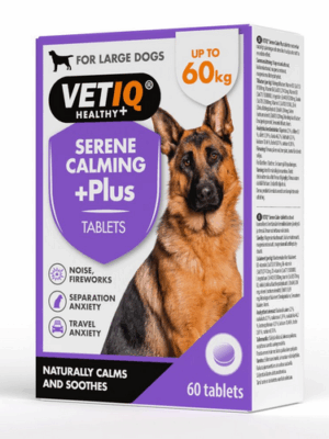 טבליות הרגעה לכלב 60 טבליות (20-60 ק"ג)